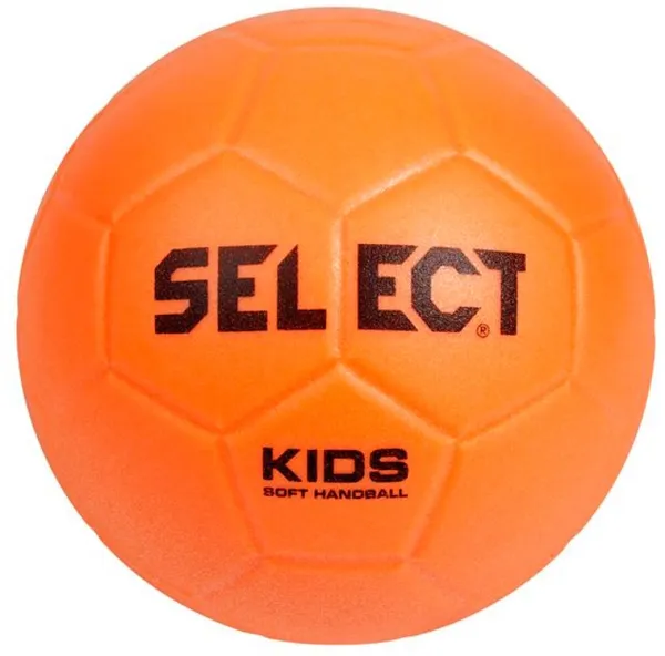 Select Soft Gummi Handboll för Barn, orange